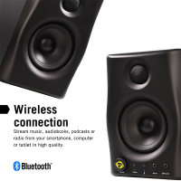 Monkey Banana Gibbon AIR schwarz- aktives Bluetooth Lautsprechersystem